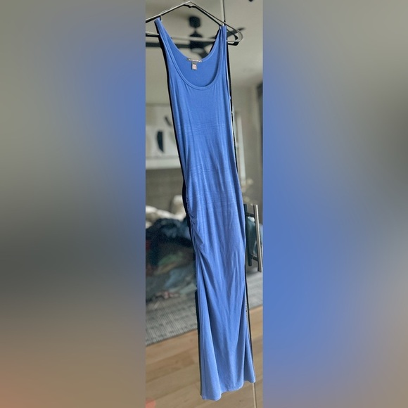 Victoria Secret tank dress. Size XS petite. Ruched side. Side slit. - Picture 2 of 3